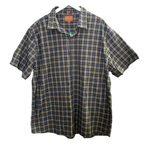 Red Ale Alesbury Mens Plaid Button‎ Up Shirt XXL Casual Outdoor Grunge